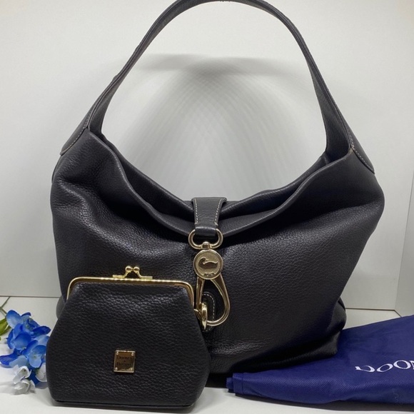 SOLD - Dooney & Bourke Hobo Bag Brown - Picture 3 of 6